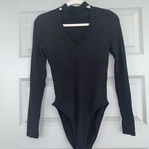 NIP Black SHEIN Bodysuit
